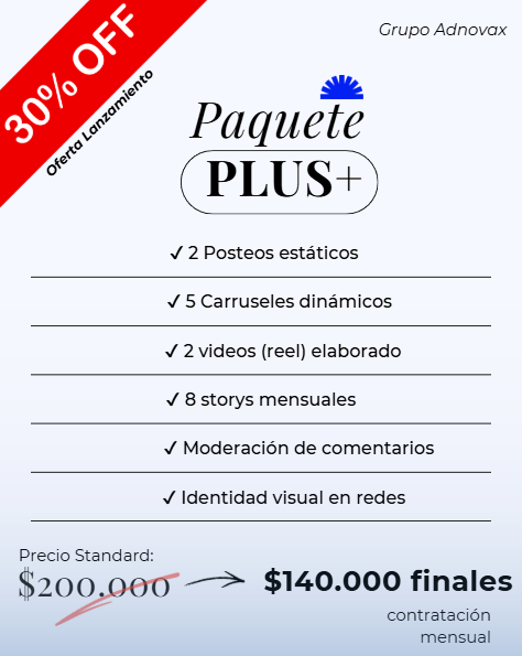 Paquete Plus+